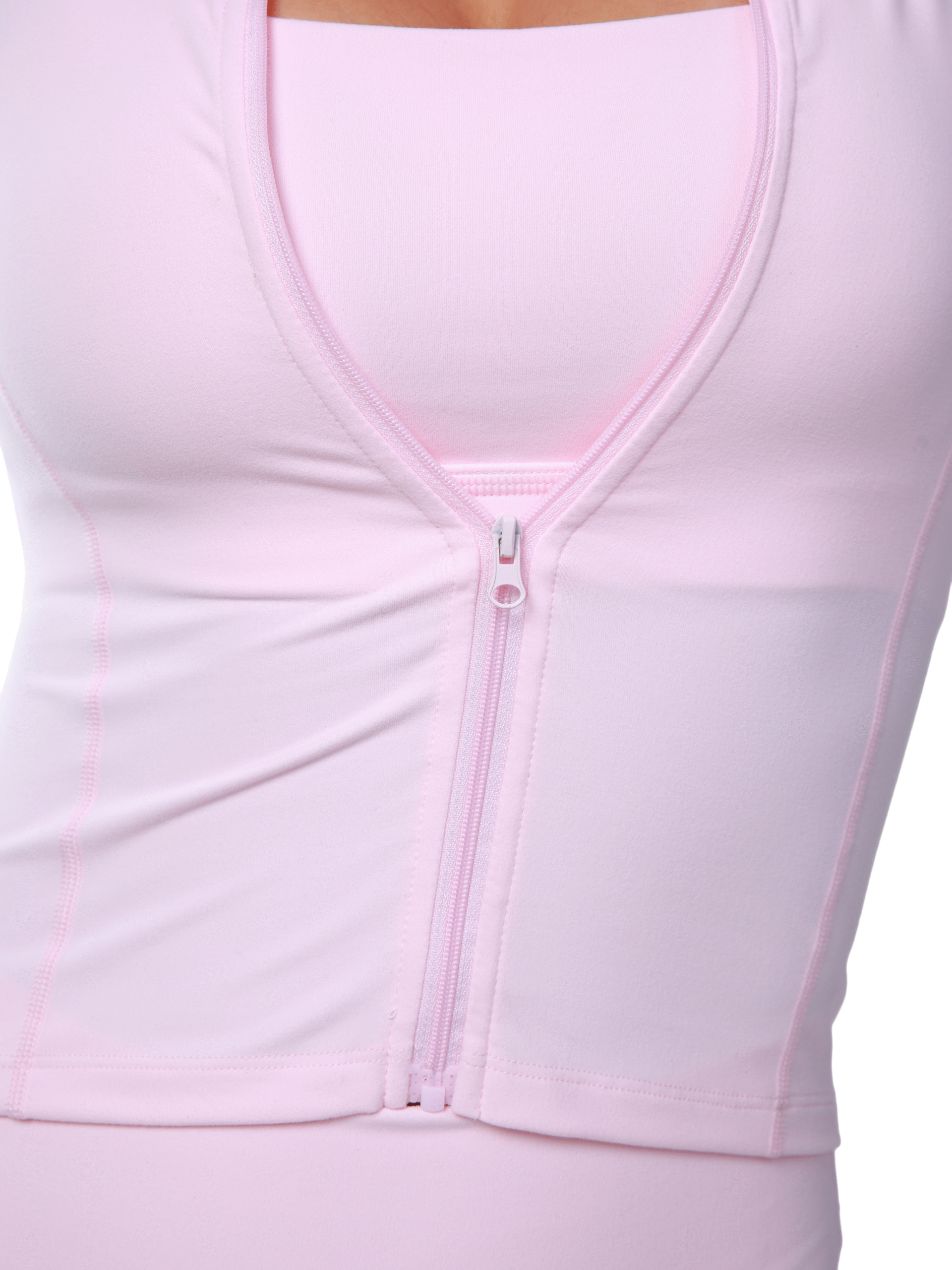 Lady - Cropped Jacket - Baby Pink - Image 3