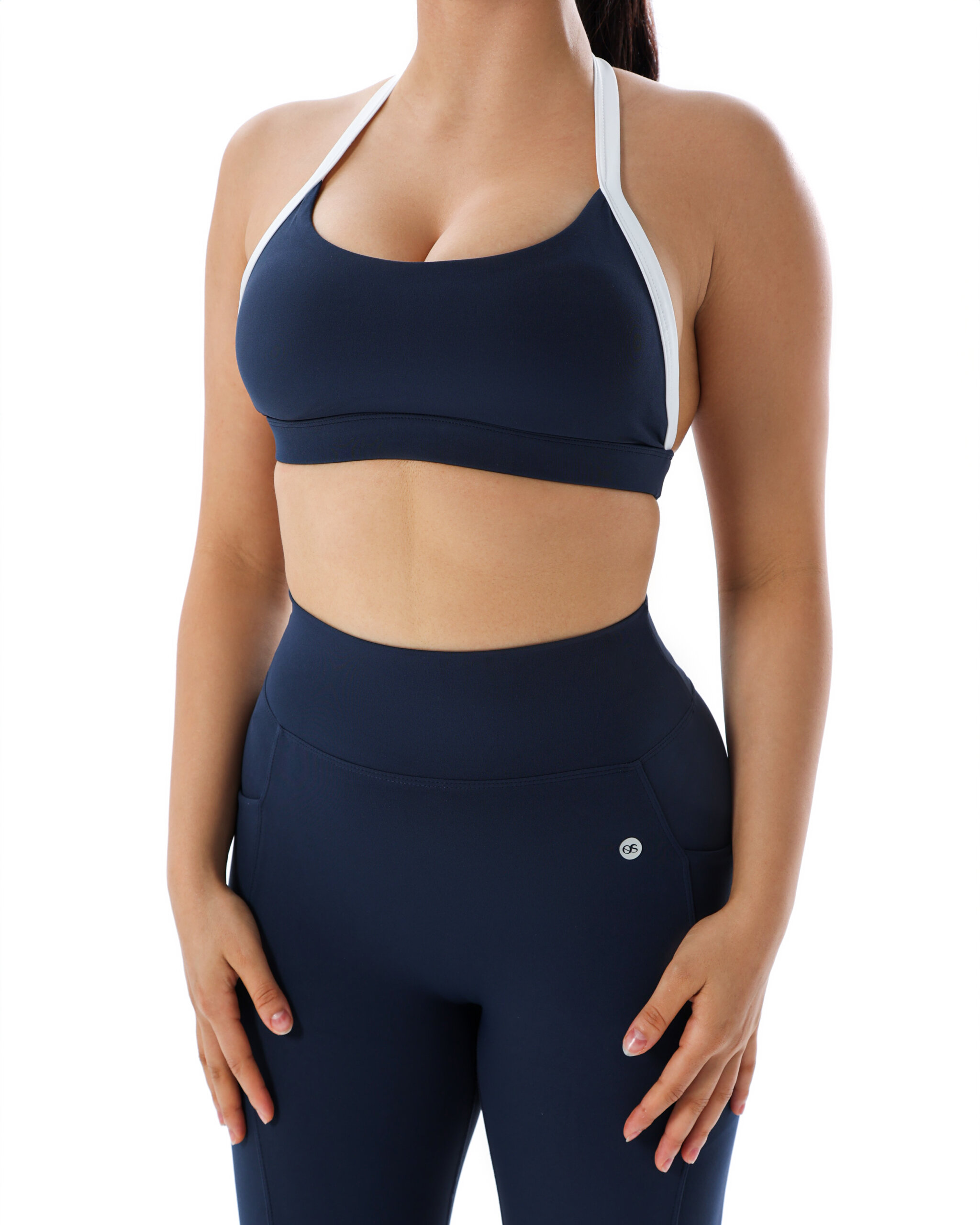 That Girl – Set - Dark Blue - Leggings & Short Sleeve - Image 2